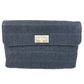 CHANEL 2.55 Hardware Logo Chocolate Bar Bag, Flap, Cluch Bag Clutch bag Denim blue Used