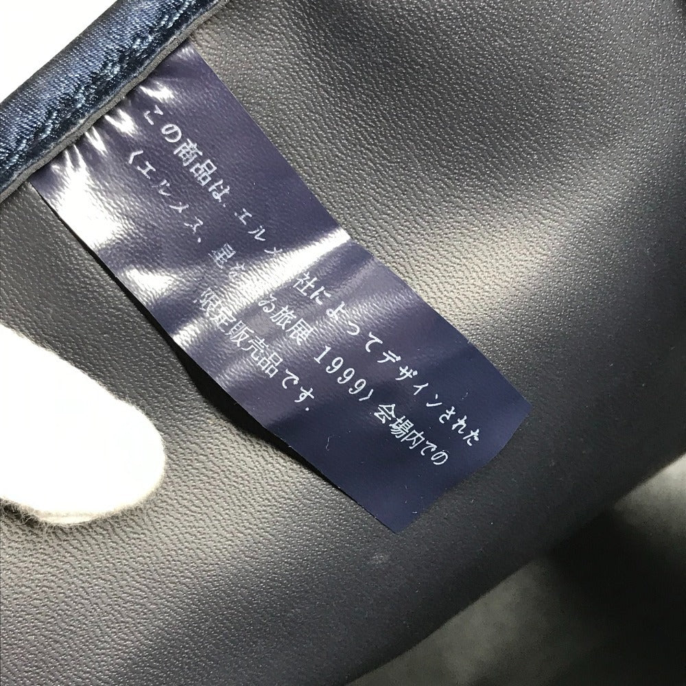HERMES Sherpa: A Journey Through the Stars 1999 Limited Edition bag backpack Backpack Satin blue Used