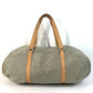 LOUIS VUITTON M93065 Damier Geant Akatan Shoulder Bag Duffle Bag Damier GeantCanvas serve Khaki Based Used
