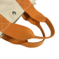 HERMES Bora Bora PM Bora Bora PM Bag Tote Bag Hand Bag cotton Orange/IvoryBased Used