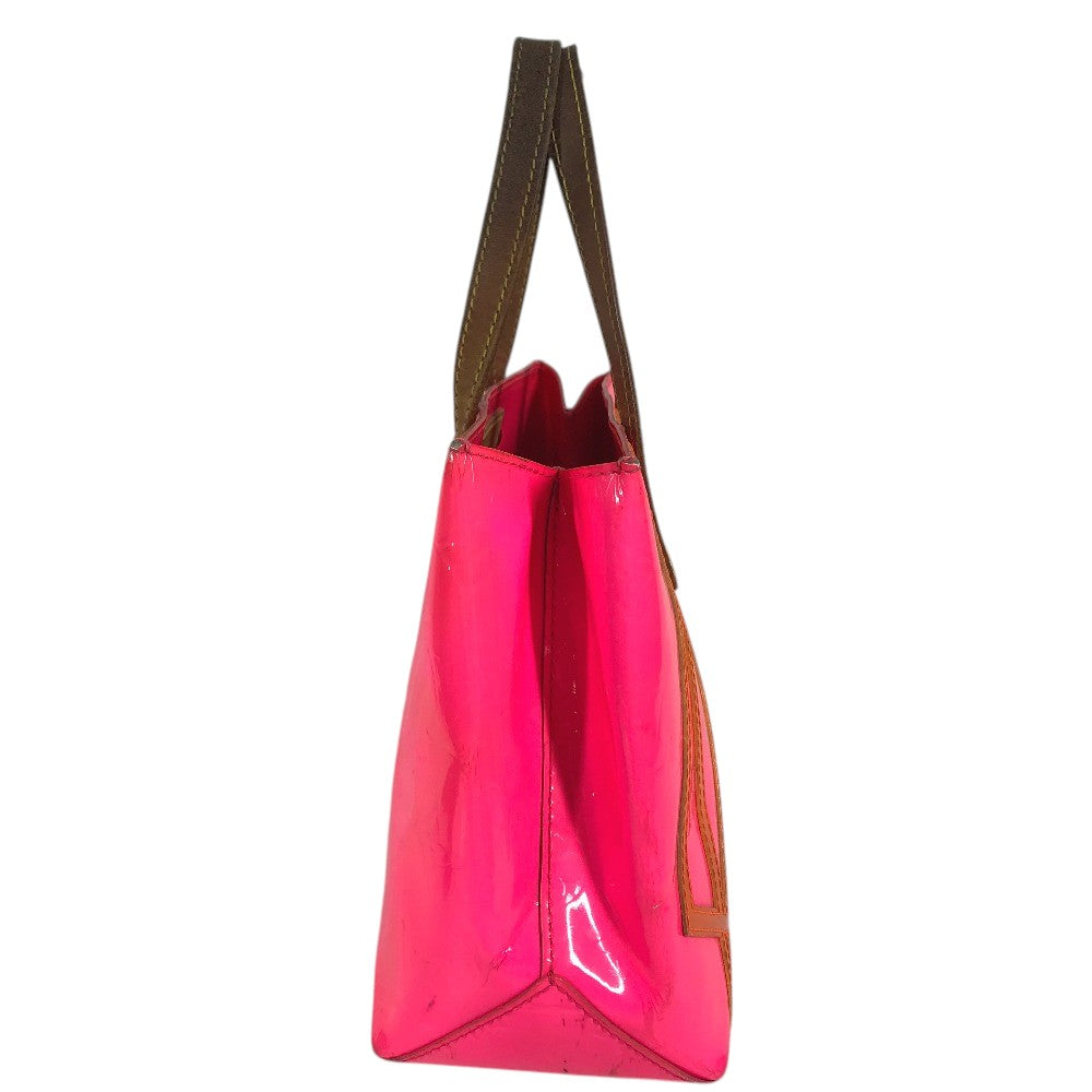 LOUIS VUITTON M91903 MonogramVernis Fluo Lead PM Bag Hand Bag Hand Bag MonogramVernis pink Used