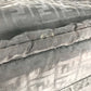 FENDI FF Logo Zucca Bag 2WAY Duffle Bag Nylon Black Used