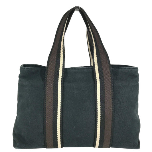 HERMES Trocahorizondal PM Tote Bag shoulder bag Tote Bag Canvas Navy Used