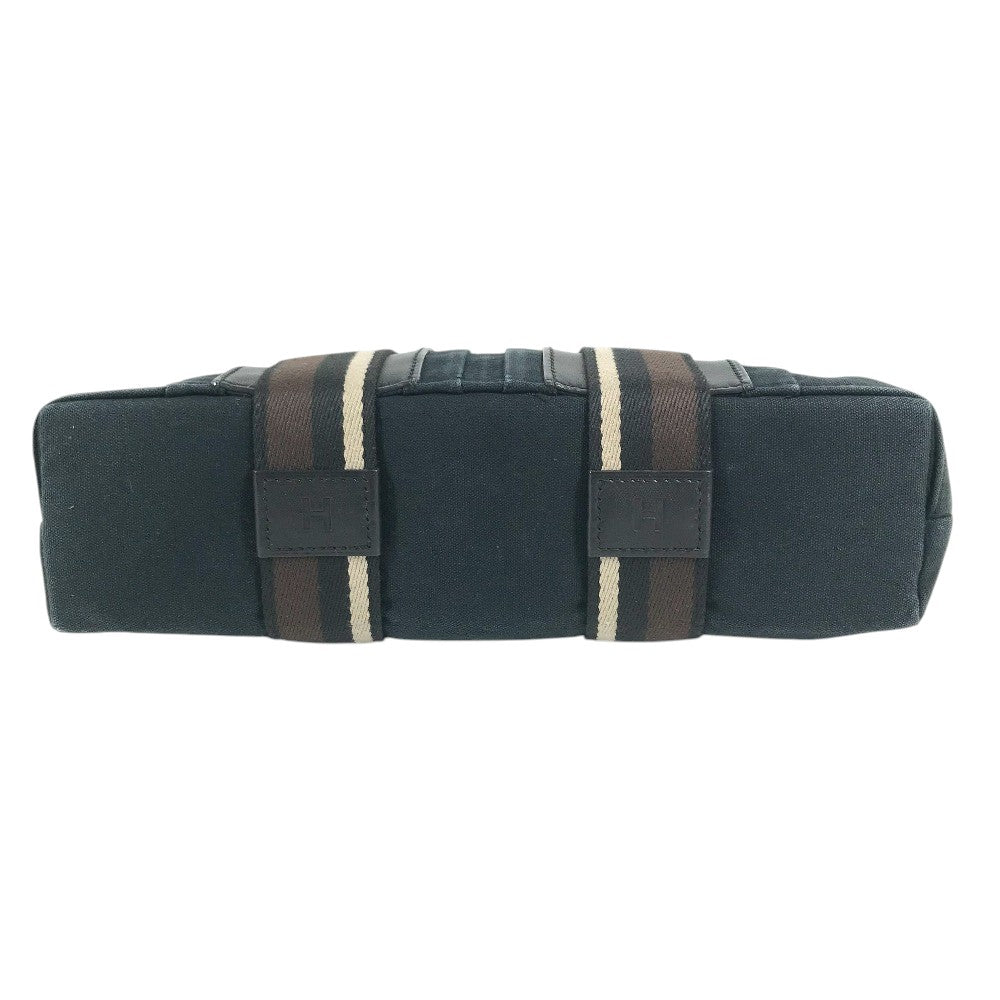 HERMES Trocahorizondal PM Tote Bag shoulder bag Tote Bag Canvas Navy Used