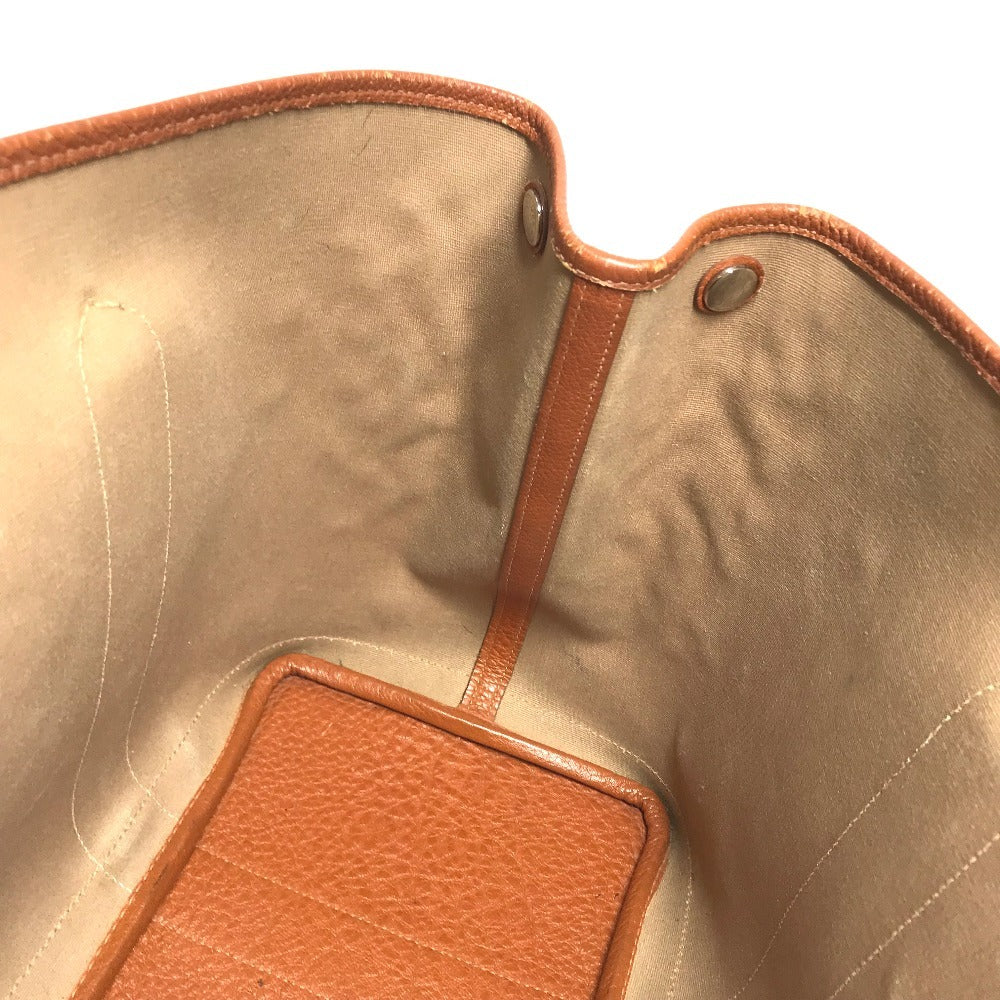 HERMES Garden Party PM Garden Party PM Shoulder Bag Tote Bag Leather/Canvas Orange Used