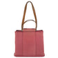 HERMES vertical Kabak Elan PM Kabak Elan PM Shoulder Bag, 2-Way Bag Tote Bag Leather/Canvas RedBased/Brown Used