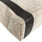 BVLGARI Logo mania Tote bag, canvas, shoulder bag Shoulder Bag Leather/Canvas Beige Used
