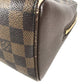 LOUIS VUITTON N51150 Damier Brera Bag Hand Bag Damier Canvas Ebene Brown Used