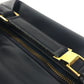 HERMES vintage Vanity bag bag pouch Hand Bag Leather Navy Used