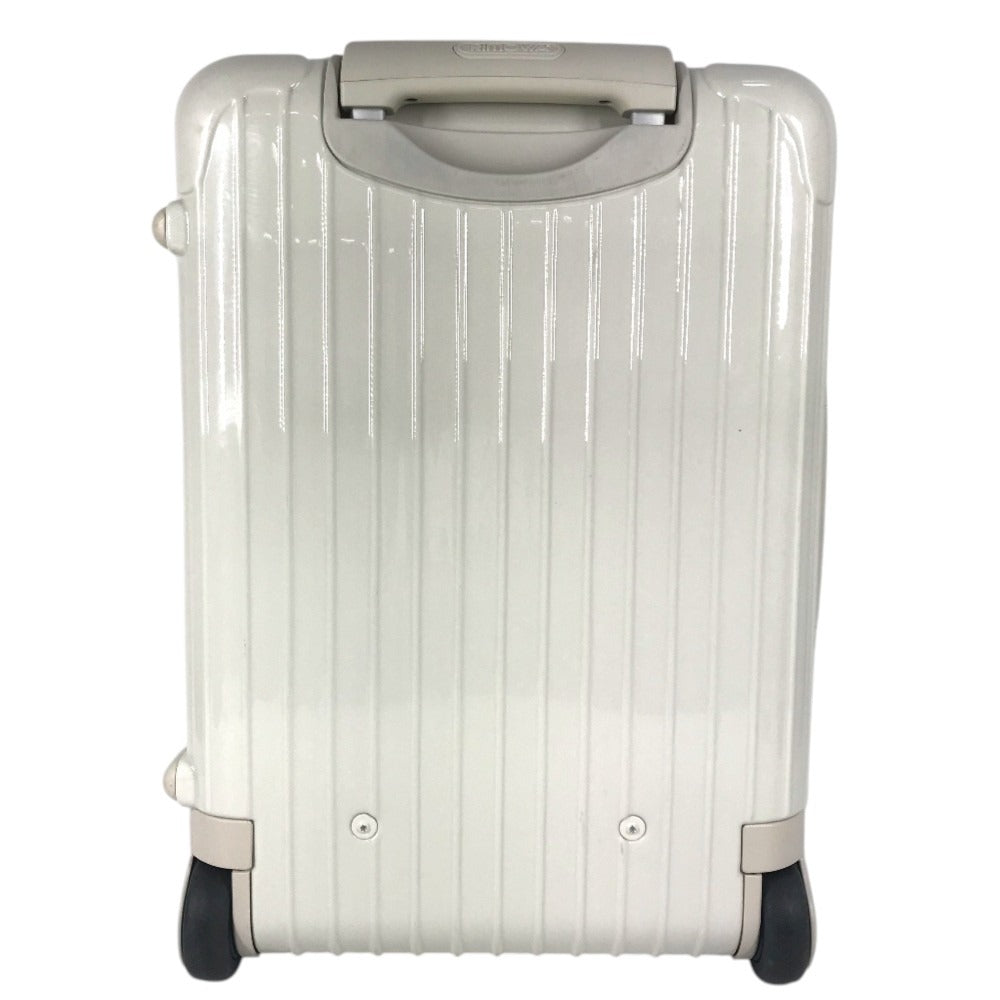 RIMOWA 81090 suitcase SALSA Salsa Trunk Bag, 2-Wheel Travel Bag Carry Bag Polycarbonate IvoryBased Used