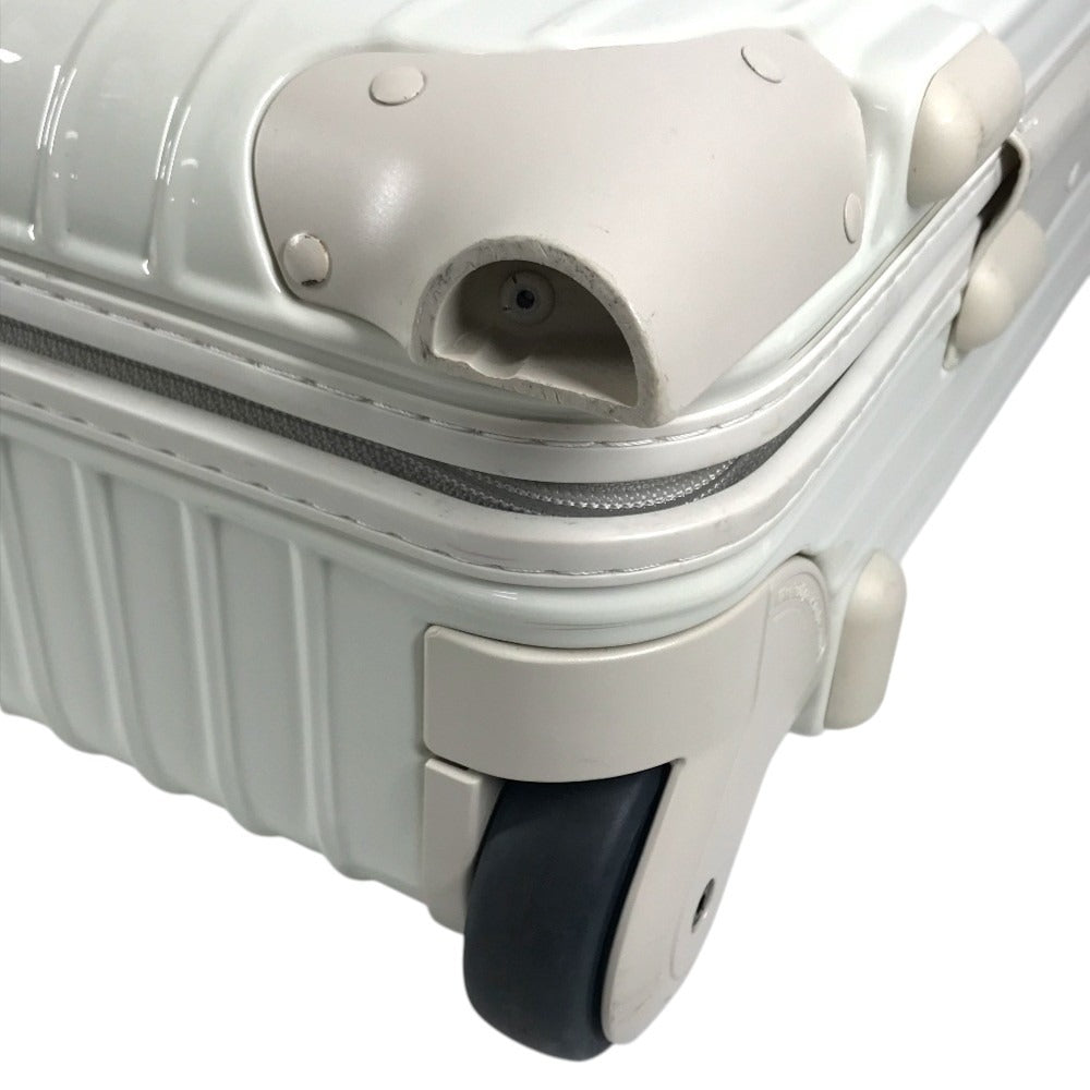 RIMOWA 81090 suitcase SALSA Salsa Trunk Bag, 2-Wheel Travel Bag Carry Bag Polycarbonate IvoryBased Used