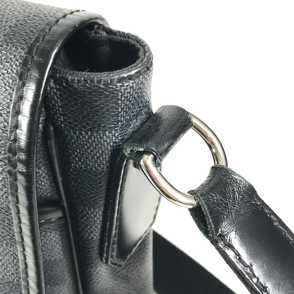 LOUIS VUITTON N58033 Damier Graphite Daniel GM Daniel GM Bags Crossbody Messenger Bags Shoulder Bag DamierGraphiteCanvas Black Used