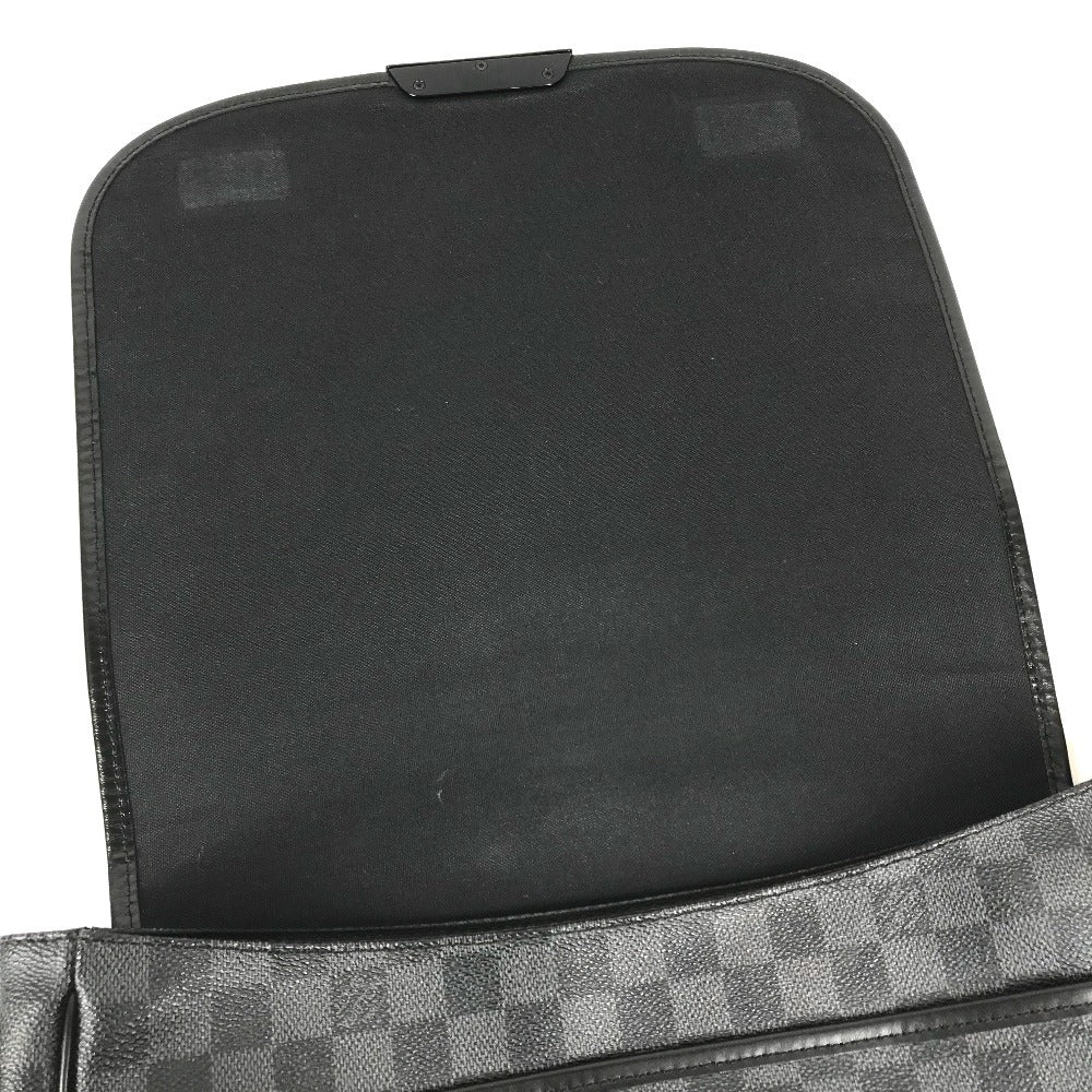 LOUIS VUITTON N58033 Damier Graphite Daniel GM Daniel GM Bags Crossbody Messenger Bags Shoulder Bag DamierGraphiteCanvas Black Used