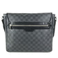 LOUIS VUITTON N58033 Damier Graphite Daniel GM Daniel GM Bags Crossbody Messenger Bags Shoulder Bag DamierGraphiteCanvas Black Used