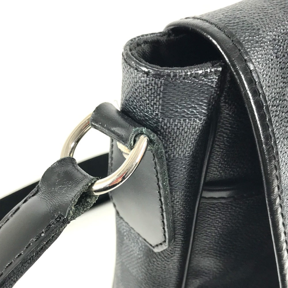 LOUIS VUITTON N58033 Damier Graphite Daniel GM Daniel GM Bags Crossbody Messenger Bags Shoulder Bag DamierGraphiteCanvas Black Used