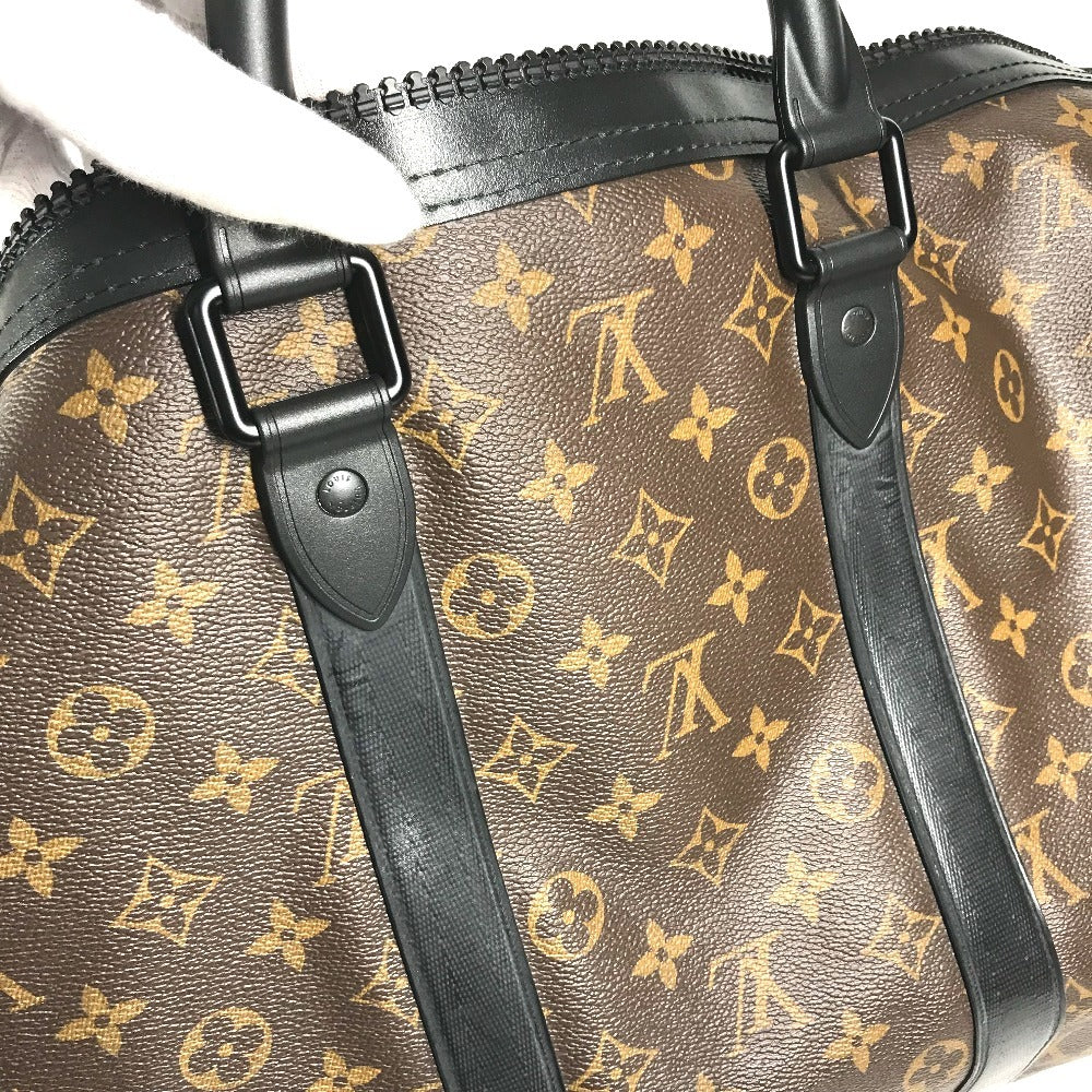 LOUIS VUITTON M41411 Monogram Waterproof KeepallBandouliere55 Bag Travel Bag 2WAY Bag Shoulder Bag Duffle Bag MonogramMacassarCanvas Brown/Black Used