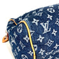 LOUIS VUITTON M27556 Monogram Flower Denim Speedy Bandouliere 30 Bags Mini Duffle Bag Tote Bag Hand Bag MonogramDenim blue Used