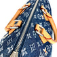 LOUIS VUITTON M27556 Monogram Flower Denim Speedy Bandouliere 30 Bags Mini Duffle Bag Tote Bag Hand Bag MonogramDenim blue Used