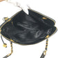 CHANEL vintage Logo CC CC Mark Shoulder bag, enamel, patent leather, GoldHardware Shoulder Bag enamel Black/GoldHardware Used