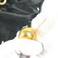 CHANEL vintage Logo CC CC Mark Shoulder bag, enamel, patent leather, GoldHardware Shoulder Bag enamel Black/GoldHardware Used