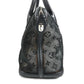 LOUIS VUITTON M40769 Monogram Transparents Lockit Mesh Tote Bag Hand Bag Mesh / Leather Black Used