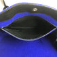 SAINT LAURENT PARIS 509415 RIVE GAUCHE Bag Shoulder Bag Tote Bag felt / Leather blue/Black Used