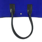 SAINT LAURENT PARIS 509415 RIVE GAUCHE Bag Shoulder Bag Tote Bag felt / Leather blue/Black Used