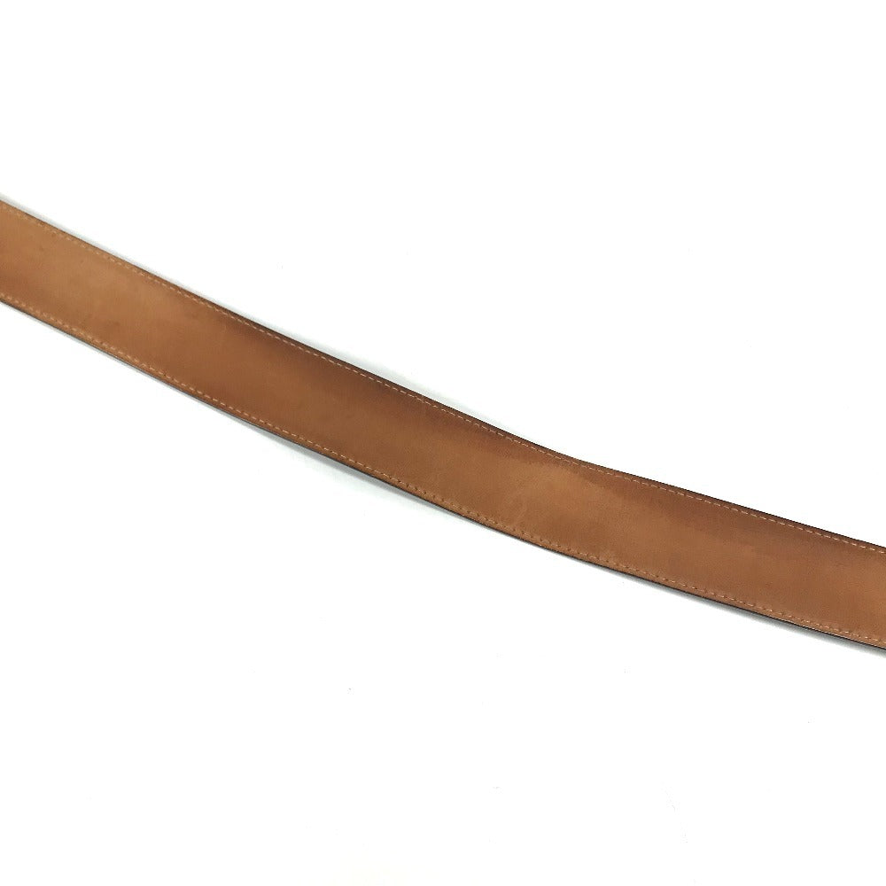 LOUIS VUITTON M9608V Monogram Ceinture Initial Accessory buckle LV logo belt MonogramCanvas Brown Used