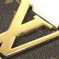 LOUIS VUITTON M9608V Monogram Ceinture Initial Accessory buckle LV logo belt MonogramCanvas Brown Used