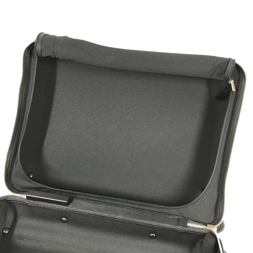 LOUIS VUITTON M13783 Monogram Giant Embossed suitcase horizon 55 Suitcase, 4-wheel travel bag Carry Bag Leather Black Used