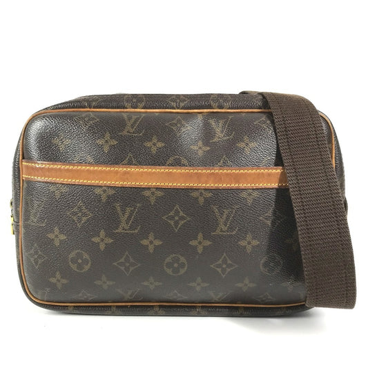 LOUIS VUITTON M45254 Monogram ReporterPM Reporter PM Crossbody bag Shoulder Bag MonogramCanvas Brown Used