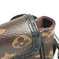 LOUIS VUITTON M56717 MonogramMacassar Bus PM Bus PM Pochette Bag Flap Crossbody Shoulder Bag MonogramMacassarCanvas Brown/Black Used