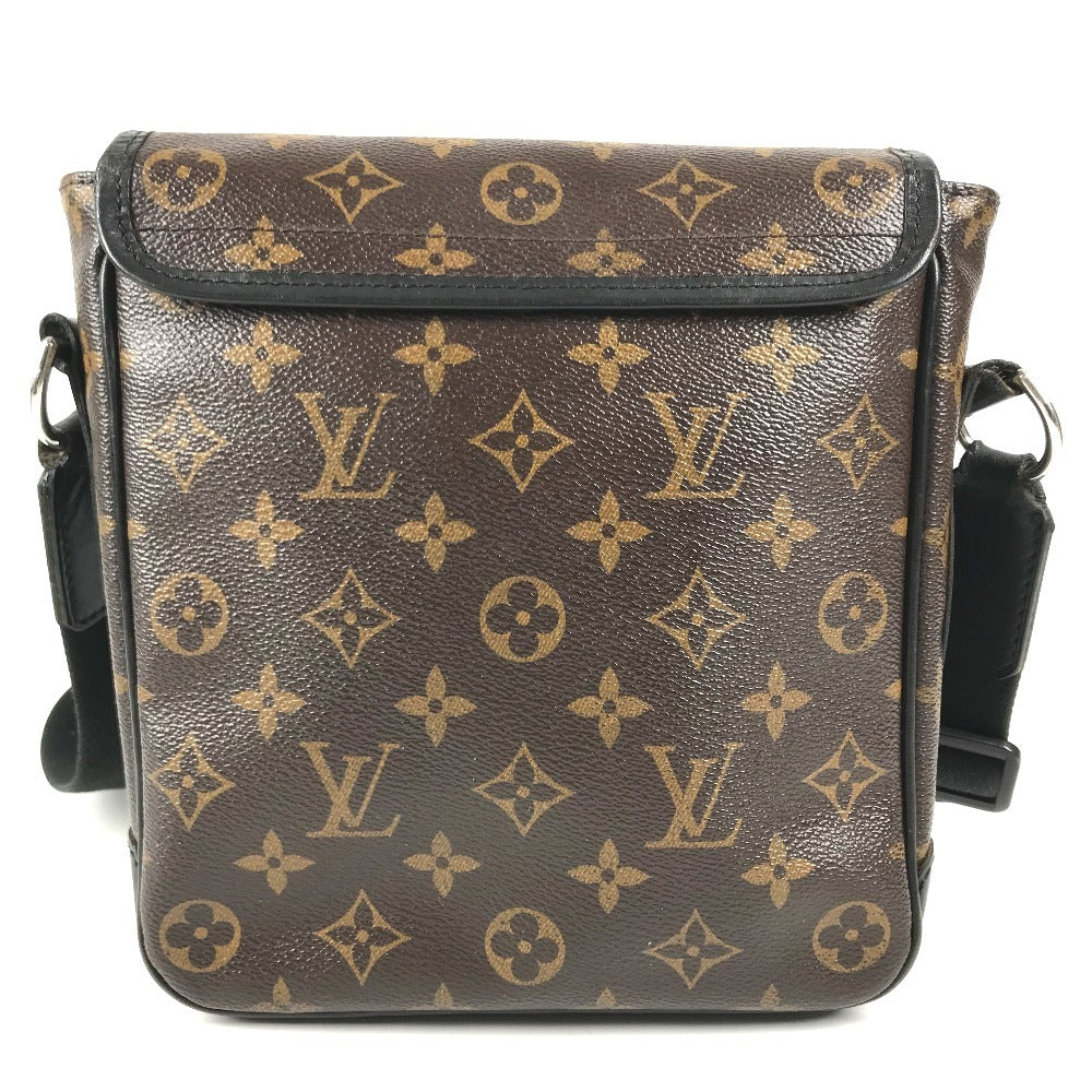 LOUIS VUITTON M56717 MonogramMacassar Bus PM Bus PM Pochette Bag Flap Crossbody Shoulder Bag MonogramMacassarCanvas Brown/Black Used