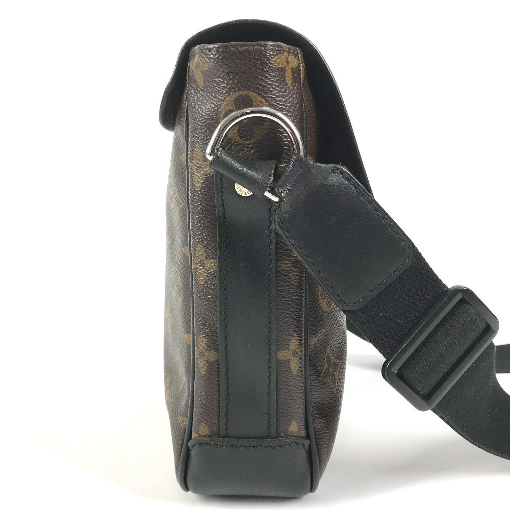 LOUIS VUITTON M56717 MonogramMacassar Bus PM Bus PM Pochette Bag Flap Crossbody Shoulder Bag MonogramMacassarCanvas Brown/Black Used