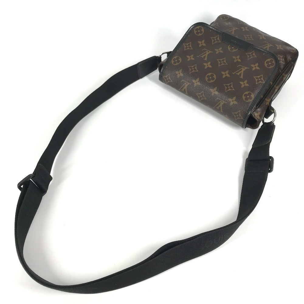 LOUIS VUITTON M56717 MonogramMacassar Bus PM Bus PM Pochette Bag Flap Crossbody Shoulder Bag MonogramMacassarCanvas Brown/Black Used