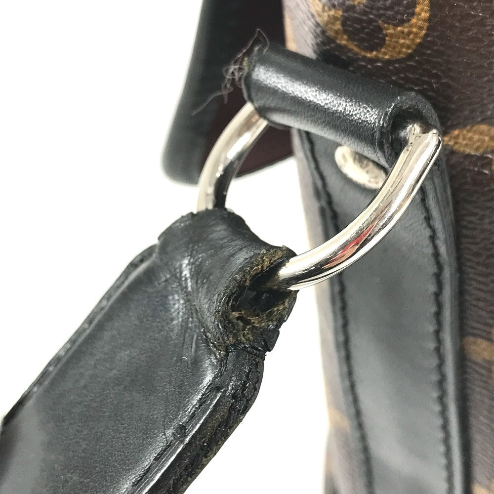 LOUIS VUITTON M56717 MonogramMacassar Bus PM Bus PM Pochette Bag Flap Crossbody Shoulder Bag MonogramMacassarCanvas Brown/Black Used