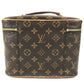 LOUIS VUITTON M42265 Monogram Nice BB Nice BB Bag, pouch, makeup box, box Hand Bag MonogramCanvas Brown Used