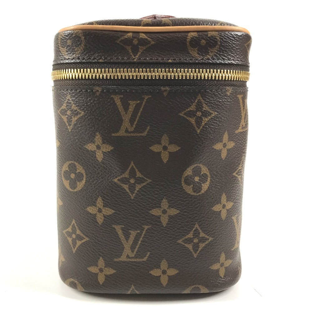 LOUIS VUITTON M42265 Monogram Nice BB Nice BB Bag, pouch, makeup box, box Hand Bag MonogramCanvas Brown Used
