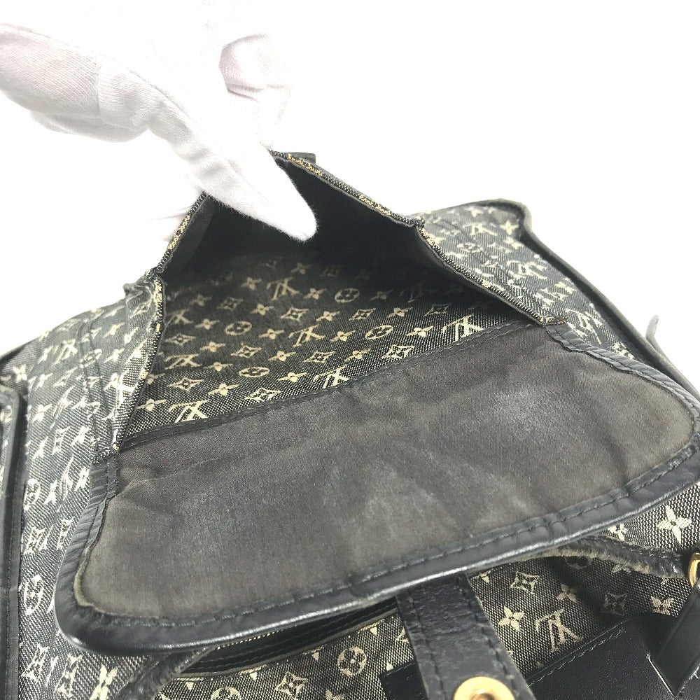 LOUIS VUITTON M92324 Monogram mini Bussus Marie Kate Bag Crossbody Shoulder Bag Monogram Mini Canvas Navy Used