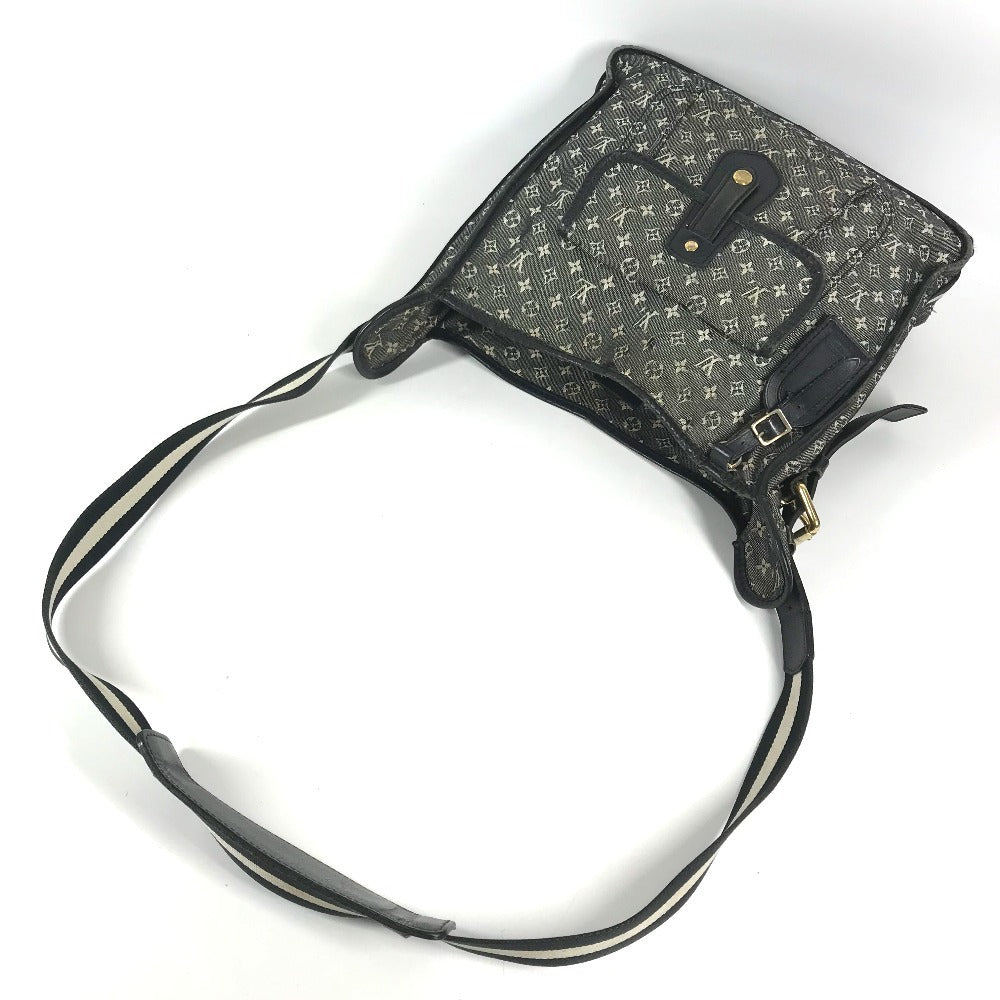 LOUIS VUITTON M92324 Monogram mini Bussus Marie Kate Bag Crossbody Shoulder Bag Monogram Mini Canvas Navy Used