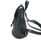 Salvatore Ferragamo Gancini Logo Mini Backpack bag backpack Backpack Leather Black/Gold Used