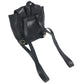 Salvatore Ferragamo Gancini Logo Mini Backpack bag backpack Backpack Leather Black/Gold Used