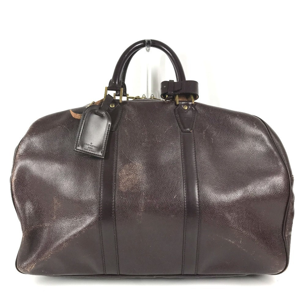 LOUIS VUITTON M30126 Taiga Kendall PM Kendall PM Bag Travel Bag Travel Bag 2WAY Bag Shoulder Bag Duffle Bag Taiga Leather Acajou purple Used