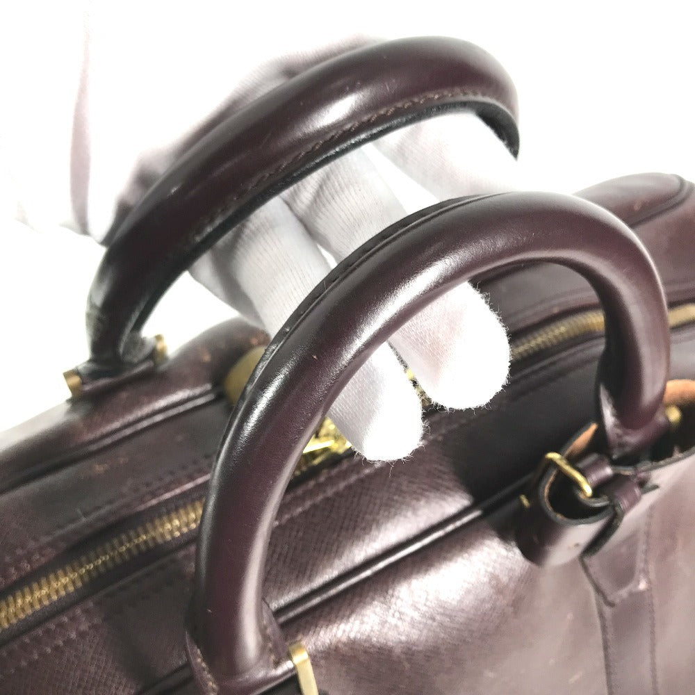 LOUIS VUITTON M30126 Taiga Kendall PM Kendall PM Bag Travel Bag Travel Bag 2WAY Bag Shoulder Bag Duffle Bag Taiga Leather Acajou purple Used