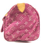 LOUIS VUITTON M95214 MonogramDenim Neo Speedy Size Mini Duffle Bag Hand Bag Monogram Denim Canvas pink Used