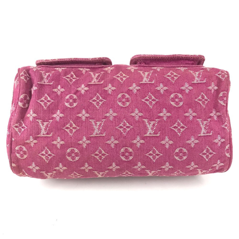 LOUIS VUITTON M95214 MonogramDenim Neo Speedy Size Mini Duffle Bag Hand Bag Monogram Denim Canvas pink Used