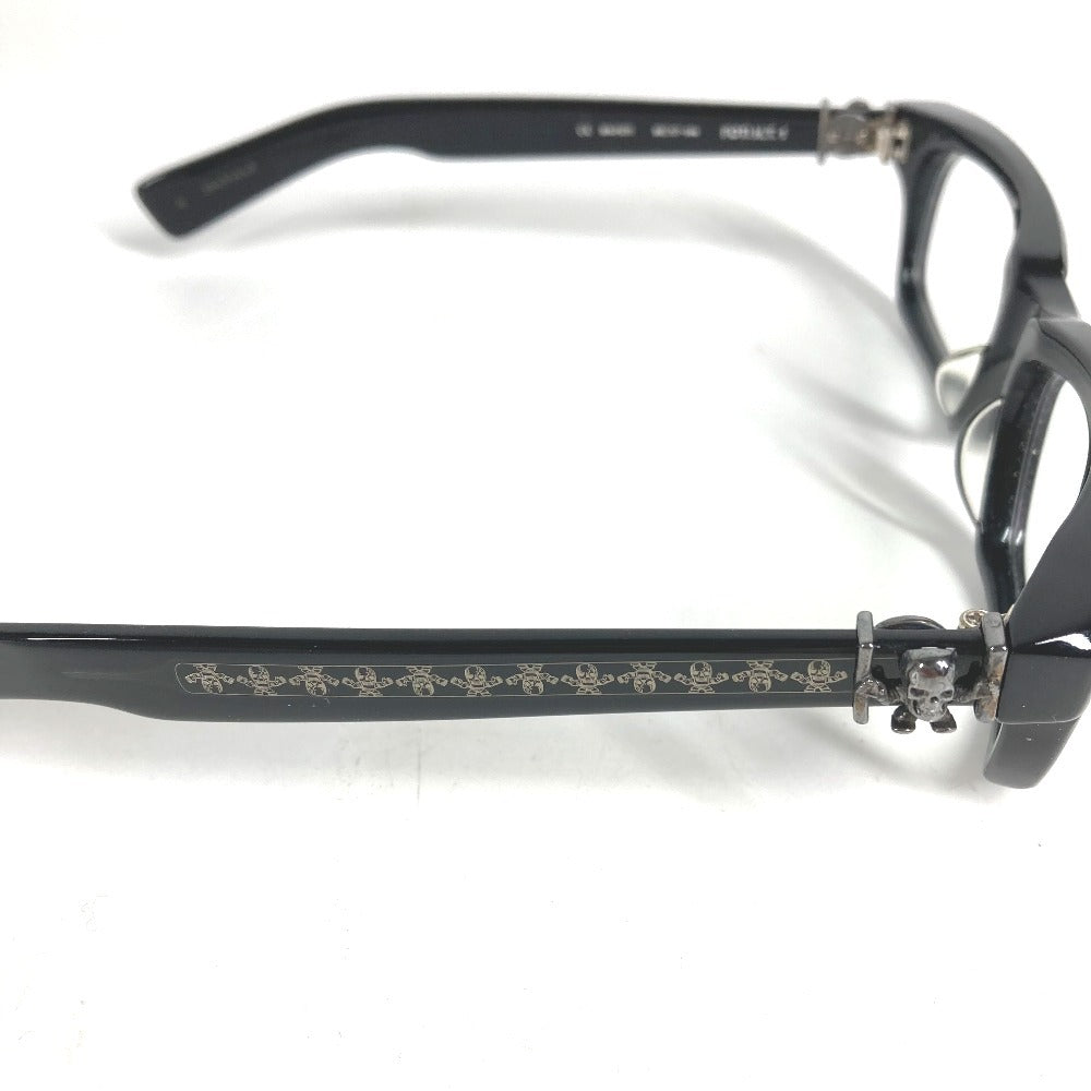 CHROME HEARTS FOTI.H.T 1 Logo Fotti glasses glasses glasses Plastic Black Used