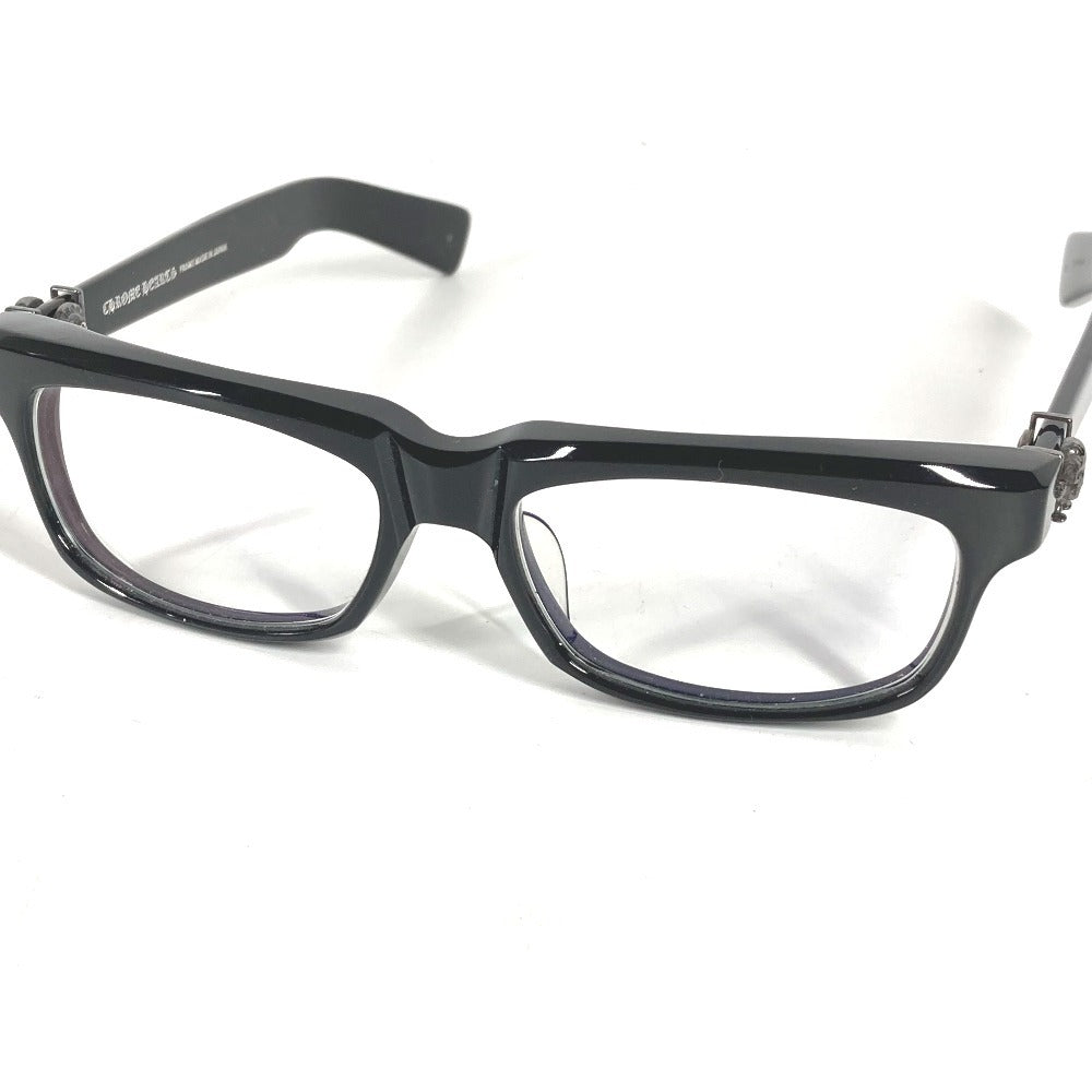 CHROME HEARTS FOTI.H.T 1 Logo Fotti glasses glasses glasses Plastic Black Used