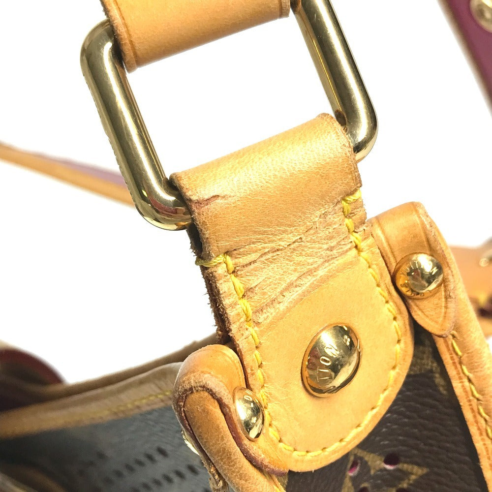 LOUIS VUITTON M95172 MonogramPerfo Musette Bag Crossbody Shoulder Bag MonogramCanvas pink/Brown Used
