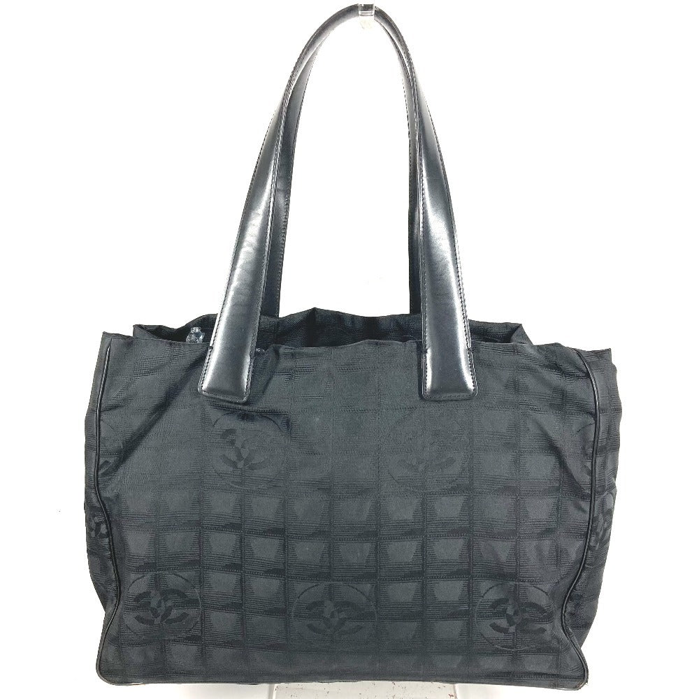 CHANEL A15991 CC CC Mark logo New Travel Line MM New Travel Line MM Shoulder bag, handbag, shoulder bag Tote Bag Leather / Nylon Black Used